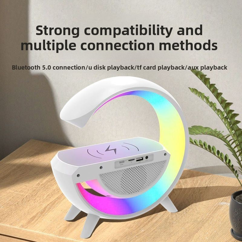Portable Bluetooth Speaker with Desk Lamp
