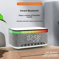 Wireless Charging Bluetooth Speaker with Clock and Night Light