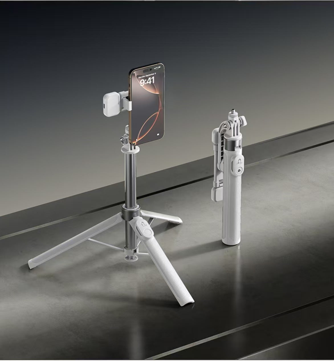 AI Tracking Smartphone Gimbal Stabilizer with Face Recognition